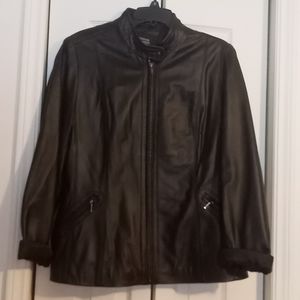 Leather jacket